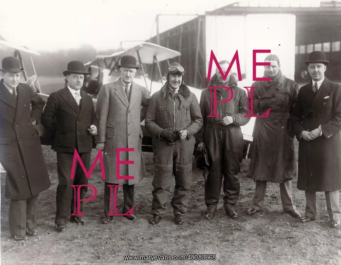 : Avro From left: Roy Dobson, Sir John Higgins : Avro From left: Roy Dobson, Sir John Higgins