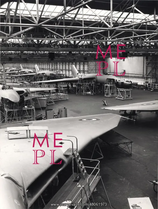 : Avro Vulcan production line : Avro Vulcan production line
