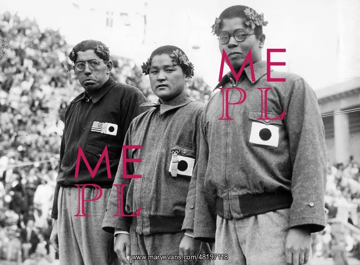 : Award ceremony at the Olympic Games 1936 : Award ceremony at the Olympic Games 1936