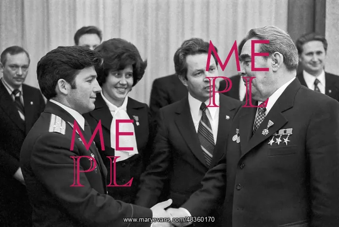 : Awarding of Leonid Brezhnev, 1977 : Awarding of Leonid Brezhnev, 1977