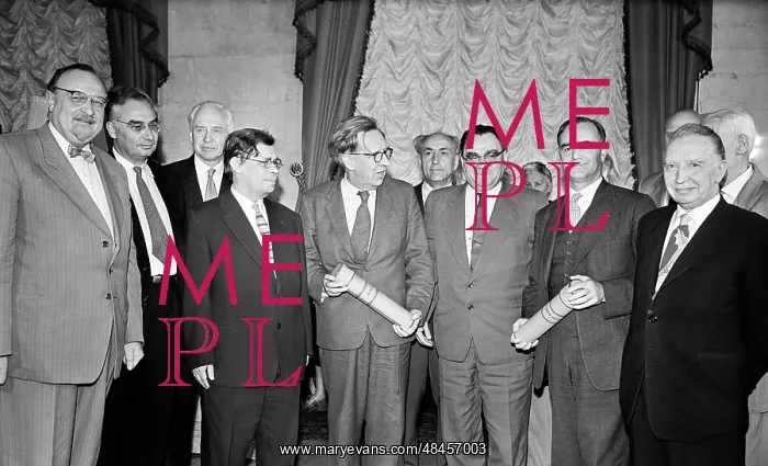 : Awards ceremony in the Academy of Science : Awards ceremony in the Academy of Science