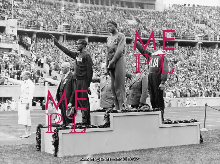 : Awards ceremony at the Olympic Games, 1936 : Awards ceremony at the Olympic Games, 1936