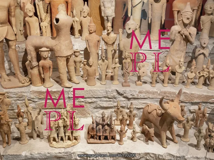 : Ayia Irini figurines, Cyprus Museum, Nicosia, Cyprus : Ayia Irini figurines, Cyprus Museum, Nicosia, Cyprus