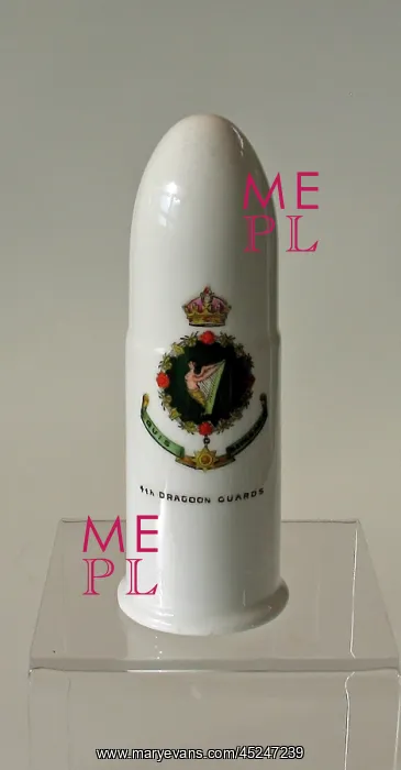 : Aynsley China Model of a large Shell - WWI : Aynsley China Model of a large Shell - WWI