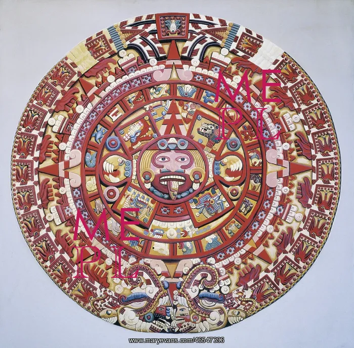 : Aztec calendar : Aztec calendar