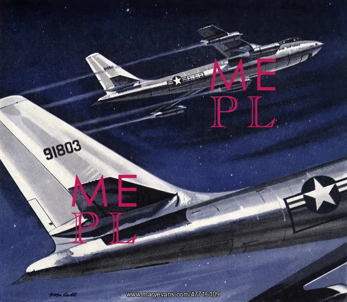  : B-47s in Flight
