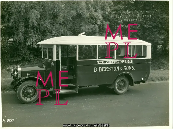  : B Beeston and Sons Ross Enterprise bus