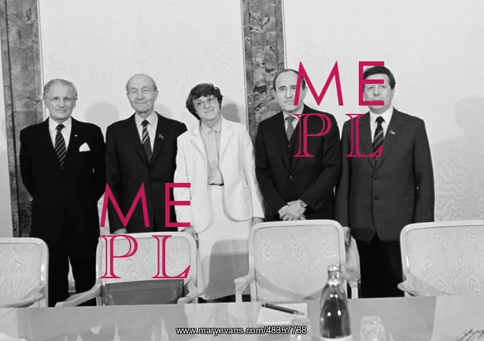 : B. Laun visiting USSR : B. Laun visiting USSR