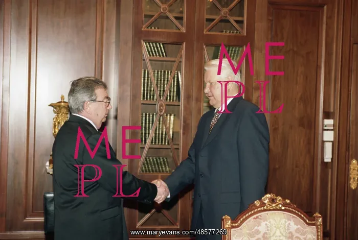 : B. N. Yeltsin and E. M. Primakov : B. N. Yeltsin and E. M. Primakov