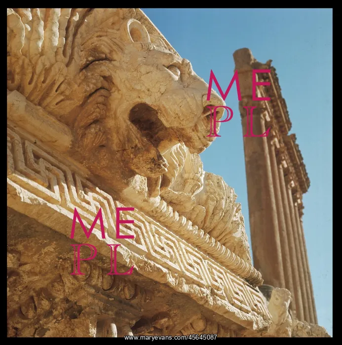 : BAALBEK / ARCHAEOLOGY : BAALBEK / ARCHAEOLOGY