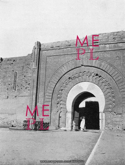 : Bab Agenaou (Gate), Marrakech, Morocco : Bab Agenaou (Gate), Marrakech, Morocco