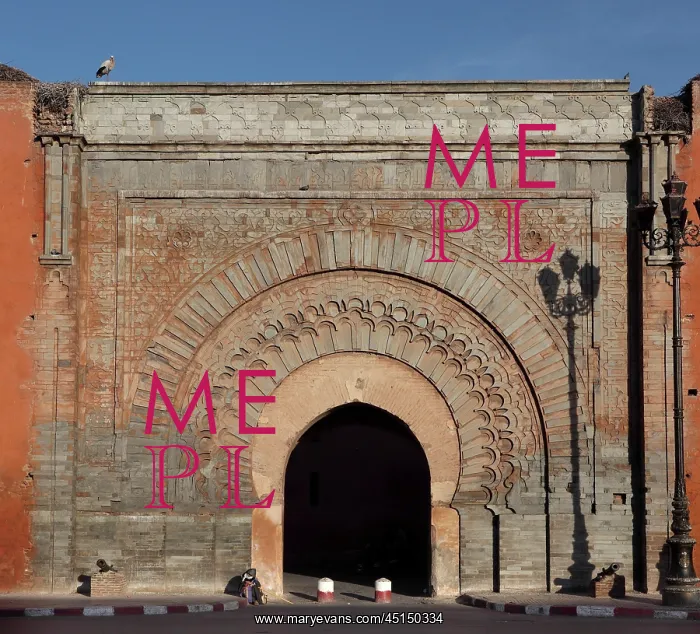 : Bab Agnaou, Marrakech, Morocco : Bab Agnaou, Marrakech, Morocco