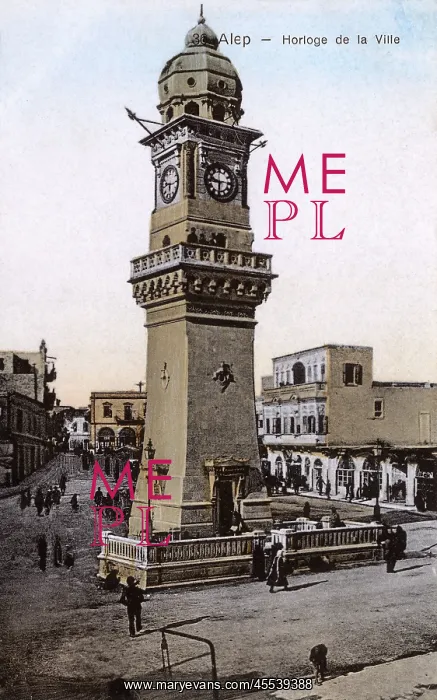 : Bab al-Faraj Clock tower - Aleppo, Syria : Bab al-Faraj Clock tower - Aleppo, Syria