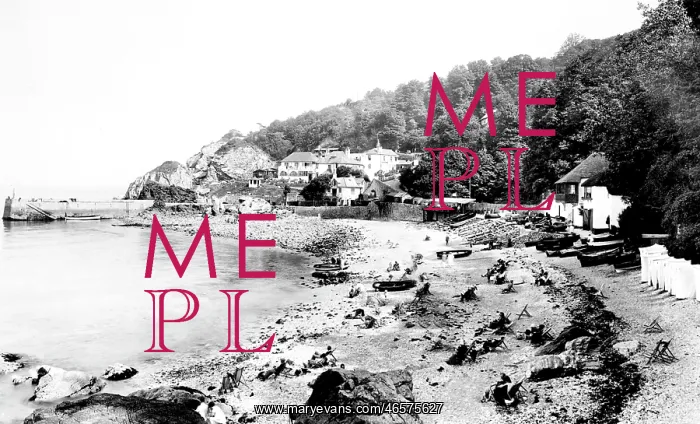  : Babbacombe, the Beach 1925