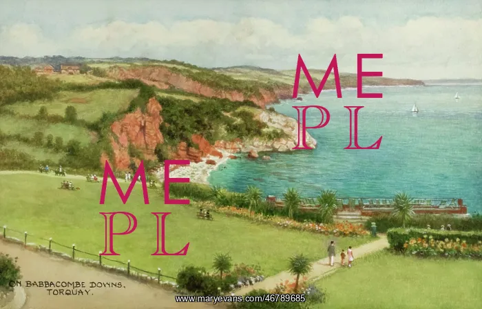 : Babbacombe Downs, near Torquay, South Devon : Babbacombe Downs, near Torquay, South Devon