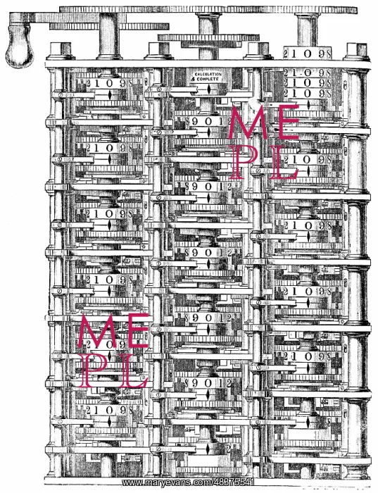 : Babbage's difference machine'. From Charles : Babbage's difference machine'. From Charles