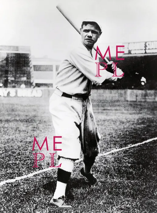  : Babe Ruth. American Major League baseball player Babe Ruth (1895-1948) in California, 1920