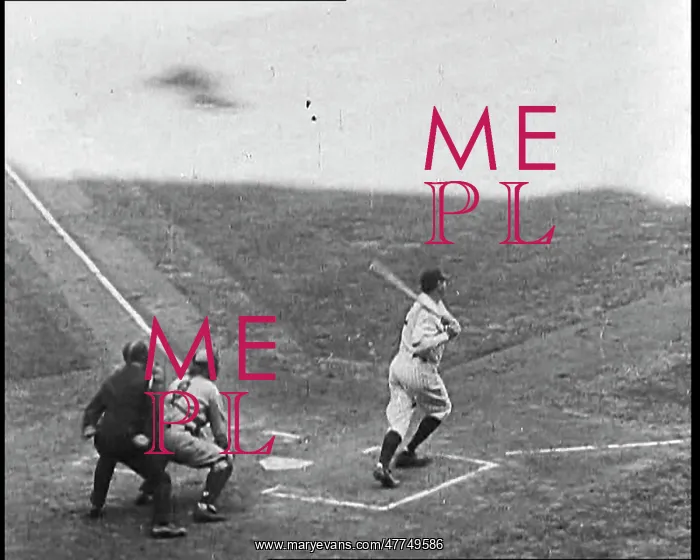 : Babe Ruth Running Around the Bases : Babe Ruth Running Around the Bases