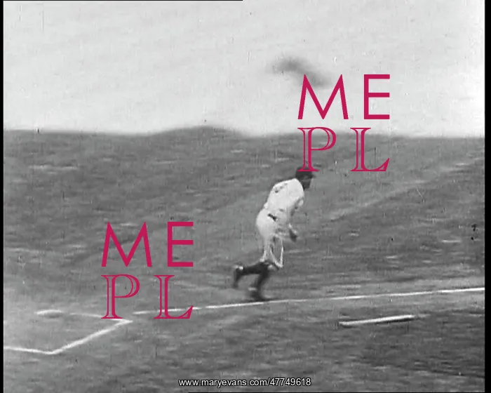: Babe Ruth Running Around the Bases : Babe Ruth Running Around the Bases