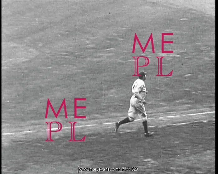  : Babe Ruth Running Around the Bases