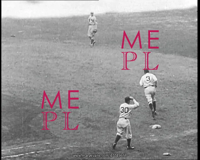 : Babe Ruth Running Around the Bases : Babe Ruth Running Around the Bases