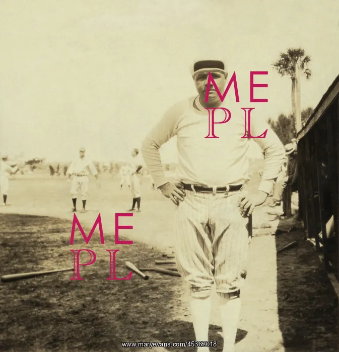 : Babe Ruth, at Spring training in St. Petersburg : Babe Ruth, at Spring training in St. Petersburg