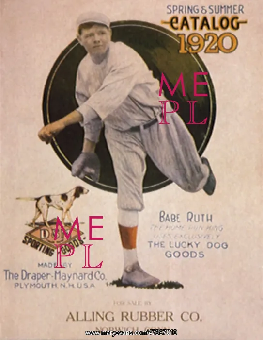  : Babe Ruth Throwing