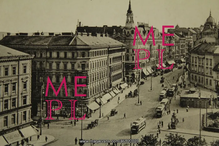 : Babenberger and Mariahilfer Strasse 1920 : Babenberger and Mariahilfer Strasse 1920