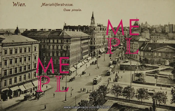 : Babenberger and Mariahilfer Strasse 1920 : Babenberger and Mariahilfer Strasse 1920