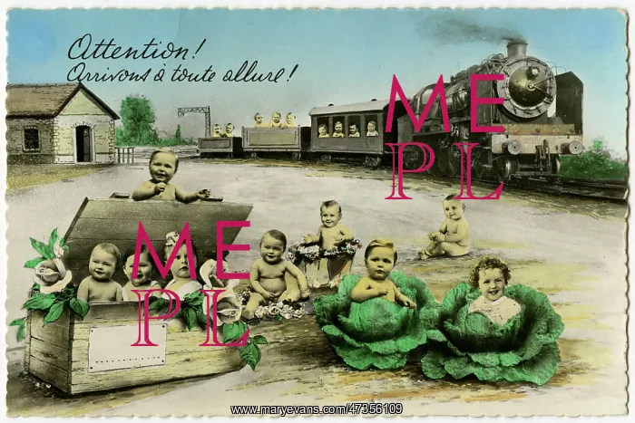  : BABIES BY TRAIN-LOAD