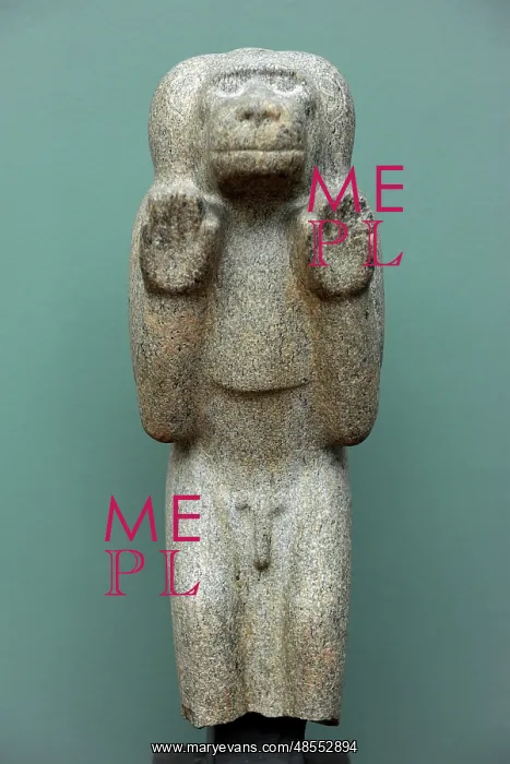 : Baboon. Statue. Granite. Egypt : Baboon. Statue. Granite. Egypt