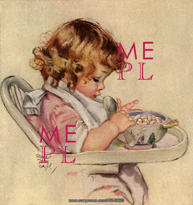 : Baby at Breakfast : Baby at Breakfast