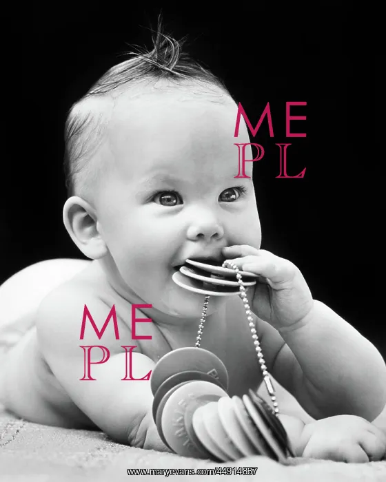 : Baby Chewing on Plastic Teething Toy : Baby Chewing on Plastic Teething Toy