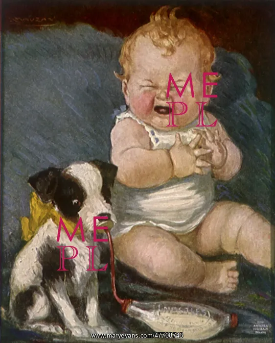 : Baby Cries as Dog Drinks : Baby Cries as Dog Drinks