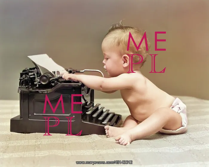 : Baby in Diaper Typing : Baby in Diaper Typing