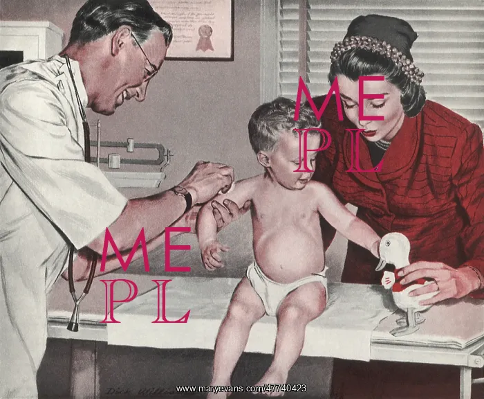 : Baby Gets Vaccinated : Baby Gets Vaccinated
