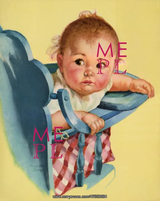 : Baby in High Chair : Baby in High Chair