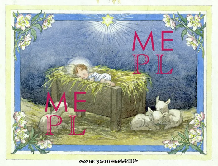 : The baby jesus lying in a manger : The baby jesus lying in a manger