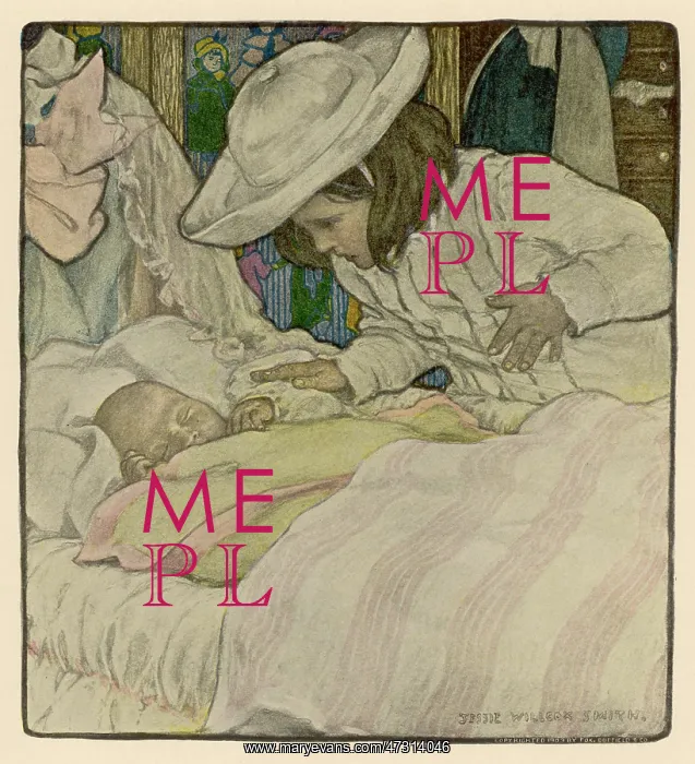 : Baby - Just a Peep - 1905 : Baby - Just a Peep - 1905