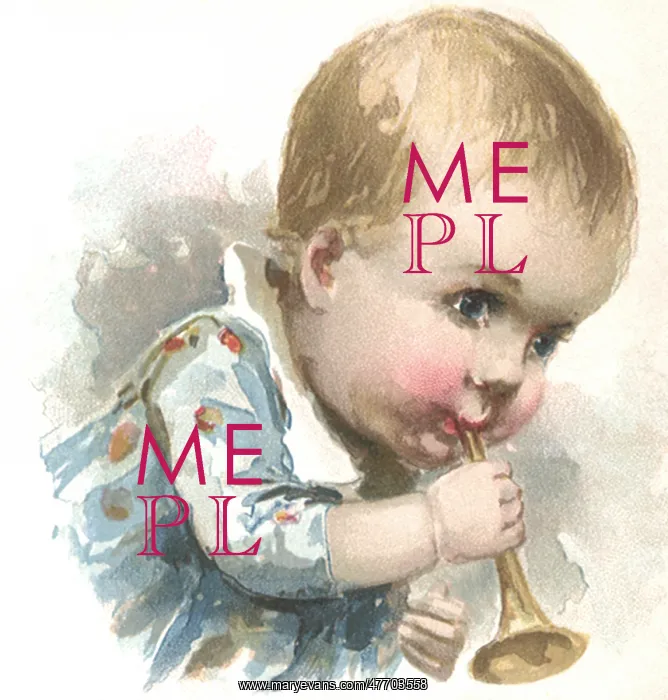 : Baby Plays Tin Horn : Baby Plays Tin Horn