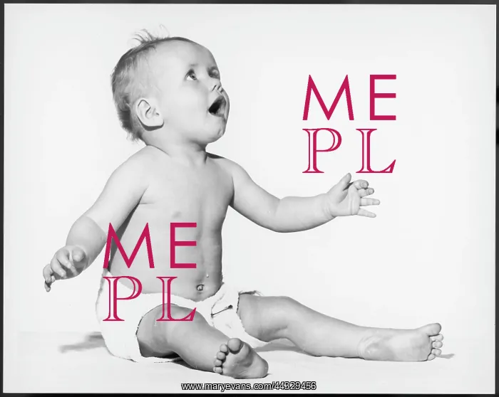 : BABY IN TOWELLING NAPPY : BABY IN TOWELLING NAPPY