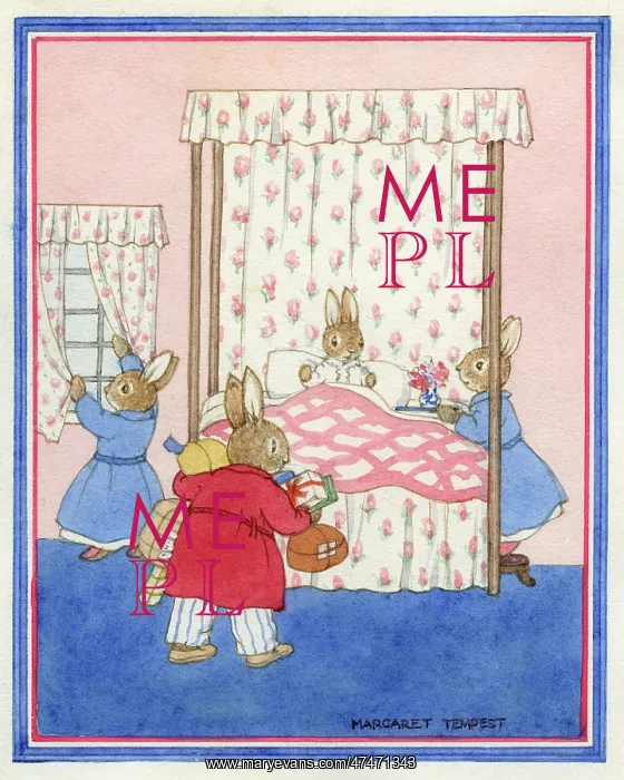: Baby's Birthday ? rabbit receiving presents : Baby's Birthday ? rabbit receiving presents