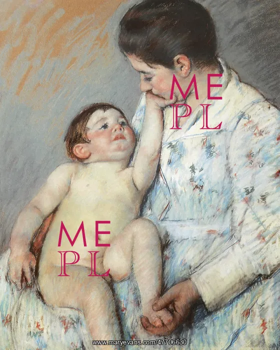 : Baby's First Caress, by Cassatt : Baby's First Caress, by Cassatt