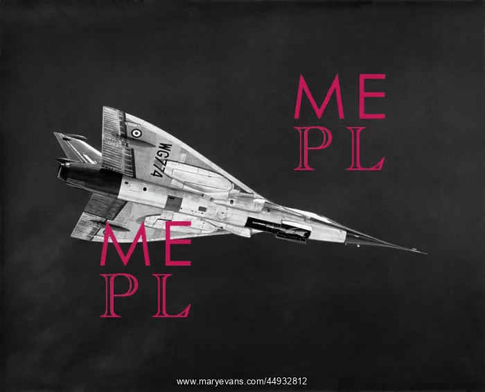 : Bac 221 Supersonic Prototype Flying in 1964 : Bac 221 Supersonic Prototype Flying in 1964