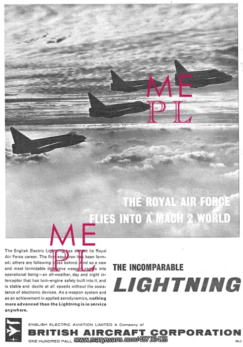 : BAC Lightning - English Electric Lightning : BAC Lightning - English Electric Lightning