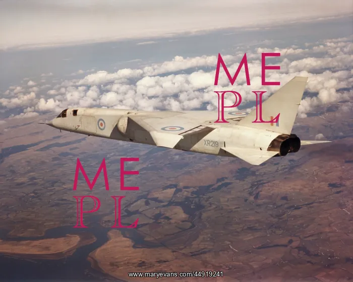 : BAC TSR-2. The British Aircraft Corporation Tsr 2 Prototype Flying over Fields and Trees : BAC TSR-2. The British Aircraft Corporation Tsr 2 Prototype Flying over Fields and Trees