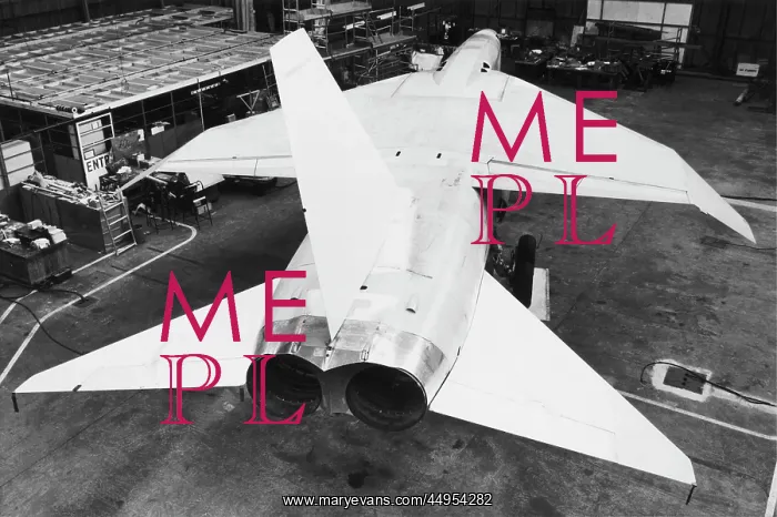 : BAC TSR-2. Bac TSR-2 Supersonic Jet-Bomber Aircraft on the Final-Assembly : BAC TSR-2. Bac TSR-2 Supersonic Jet-Bomber Aircraft on the Final-Assembly