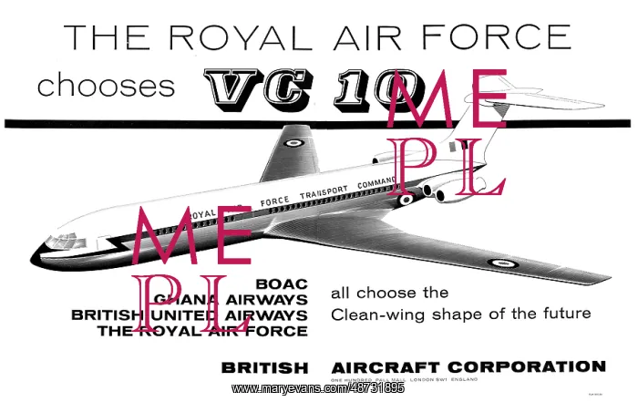 : BAC VC10 - British Aircraft Corporation : BAC VC10 - British Aircraft Corporation