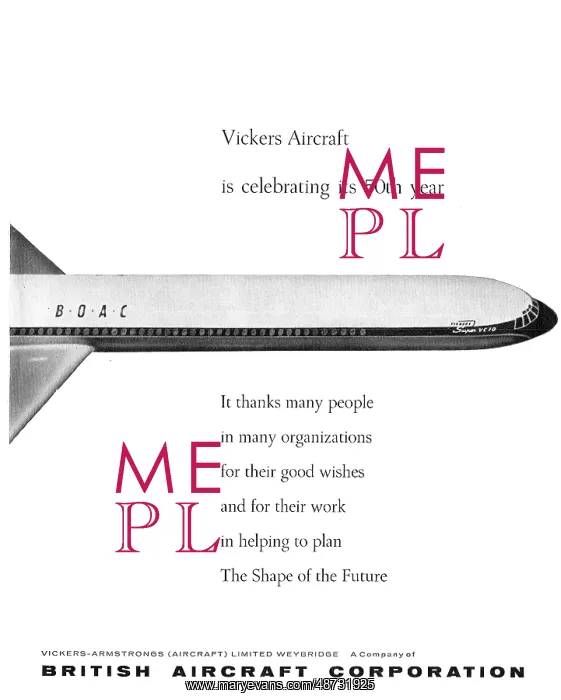 : BAC Vickers VC10 - The Shape Of The Future : BAC Vickers VC10 - The Shape Of The Future