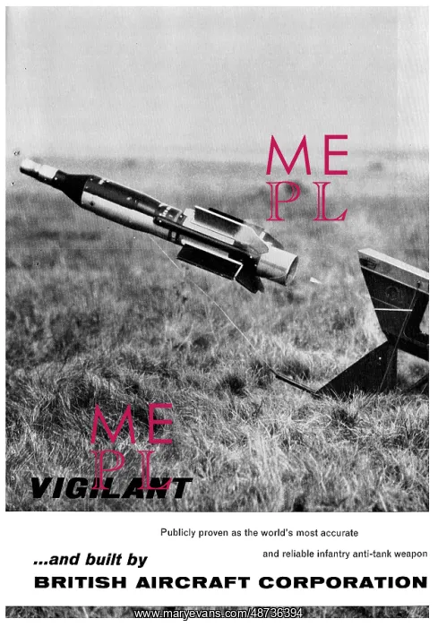: BAC Vigilant Guided Missile : BAC Vigilant Guided Missile